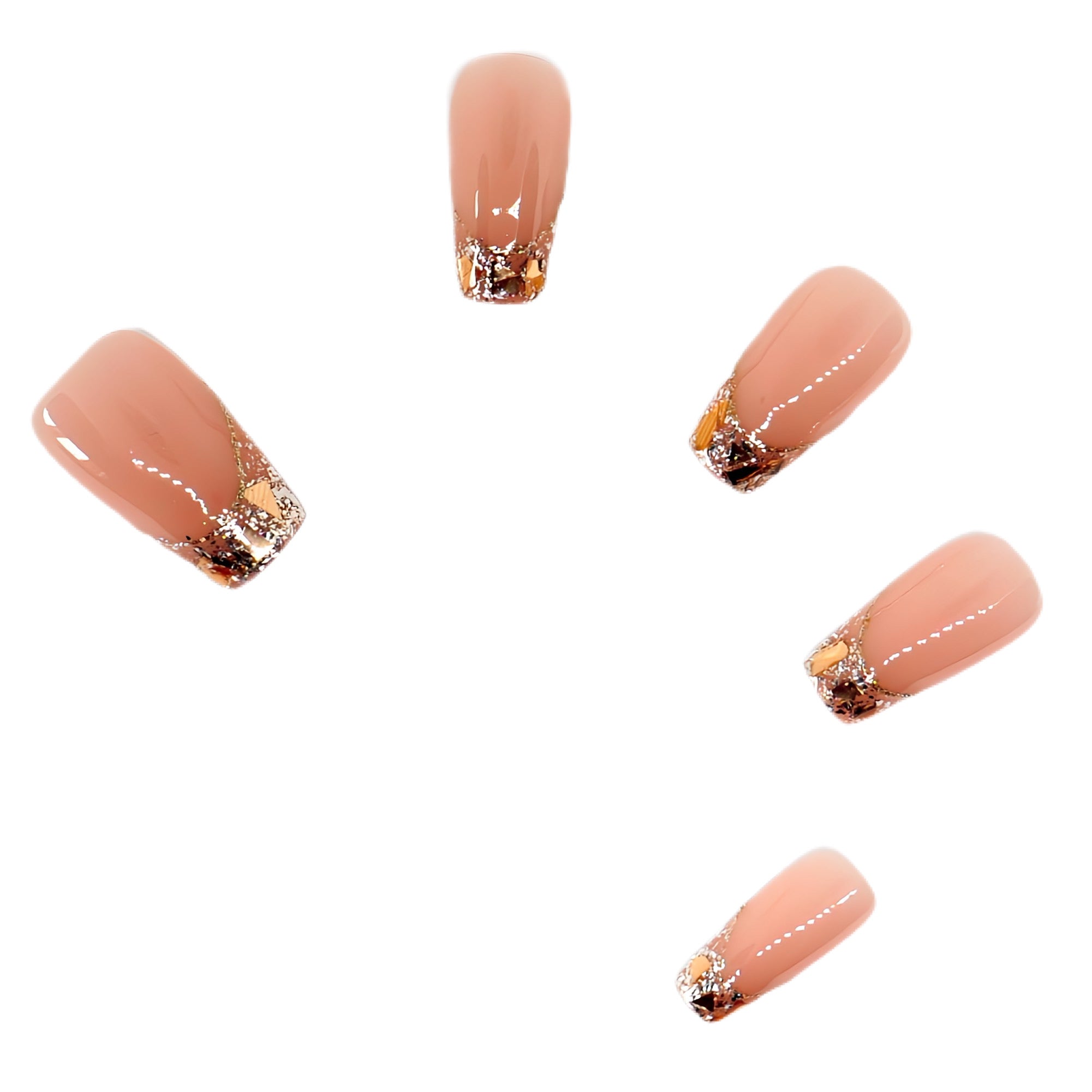 press-on-nails-golden-touch-2591