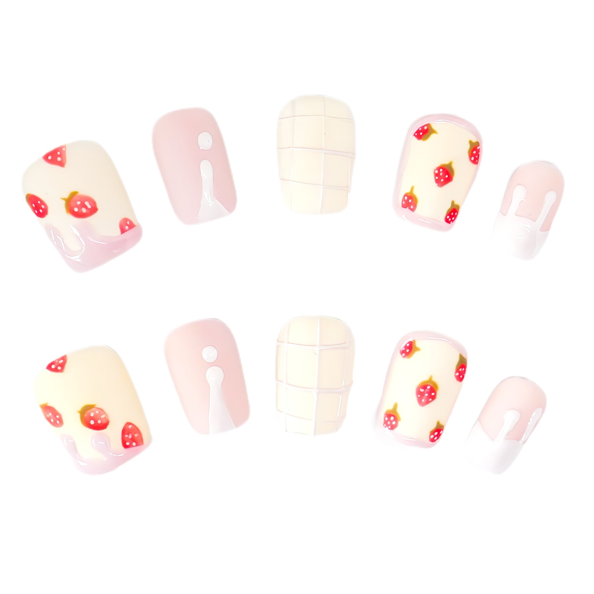 press-on-nails-strawberry-cream-3794