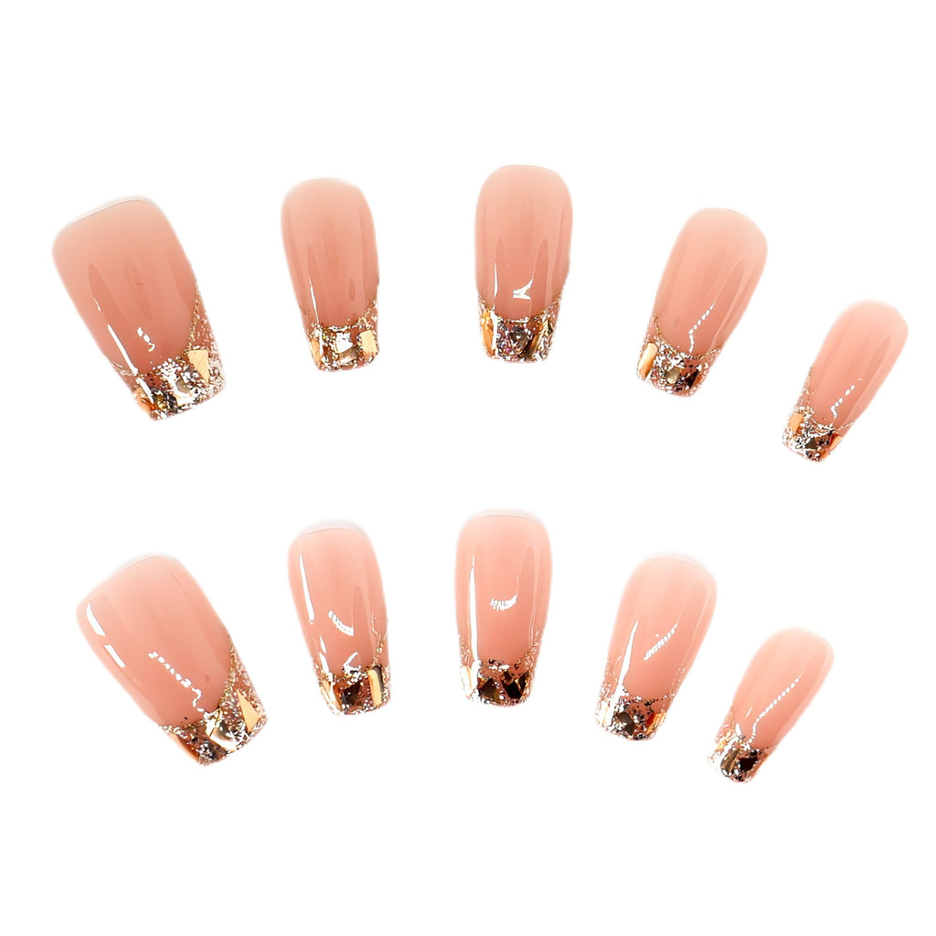 press-on-nails-golden-touch-2591