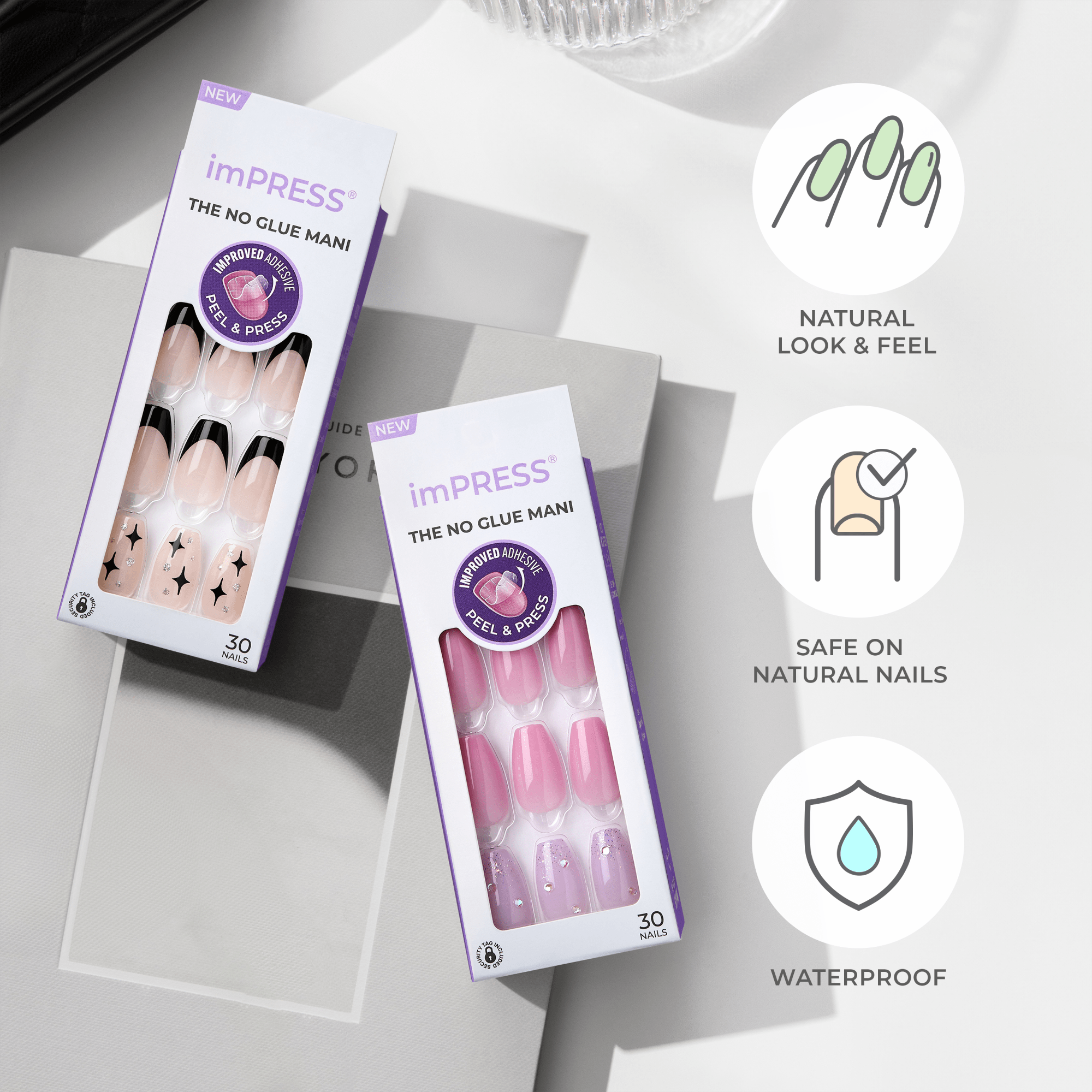 imPRESS Design Press On Nails - Romantique