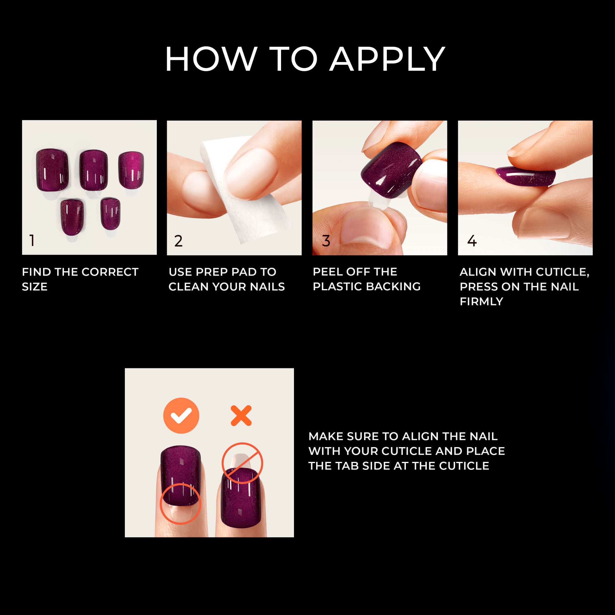 colorFX by imPRESS Press On Nails - Admired