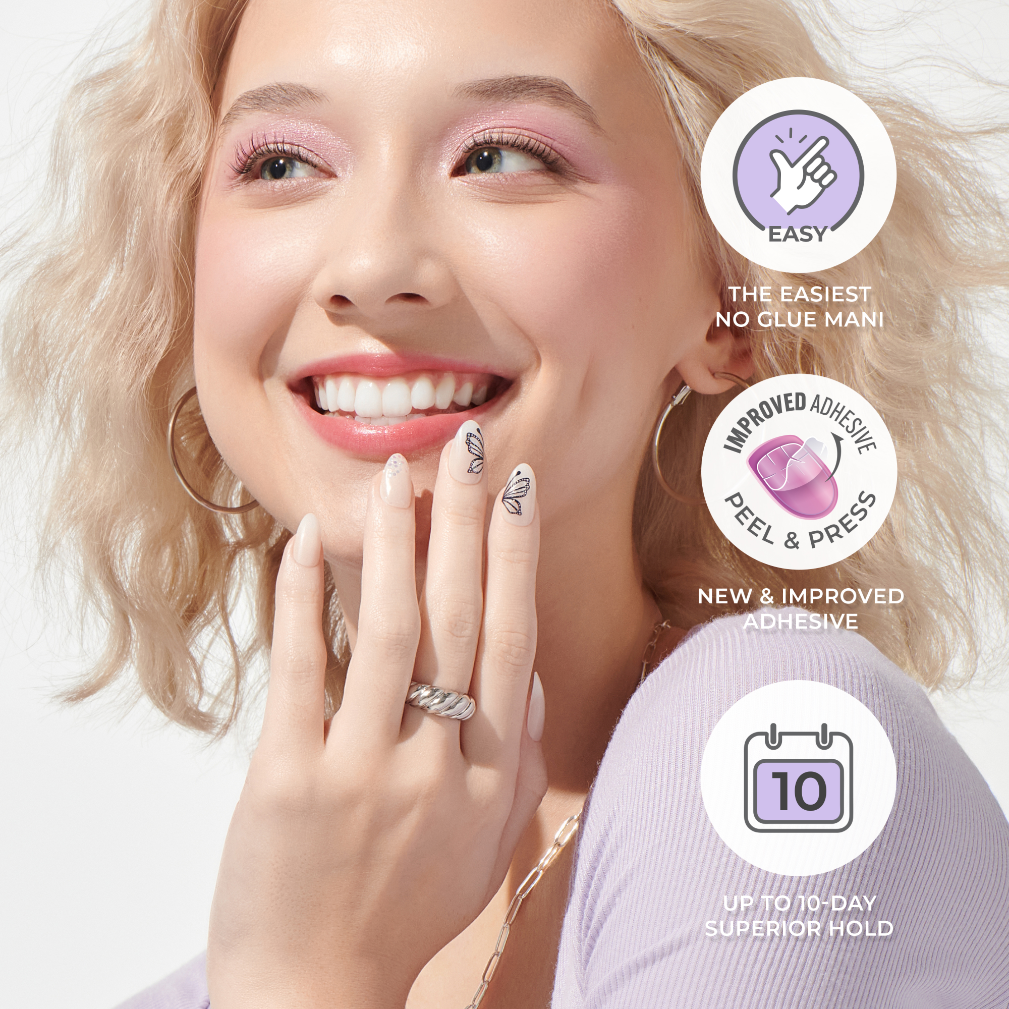 imPRESS Design Press On Nails - Romantique
