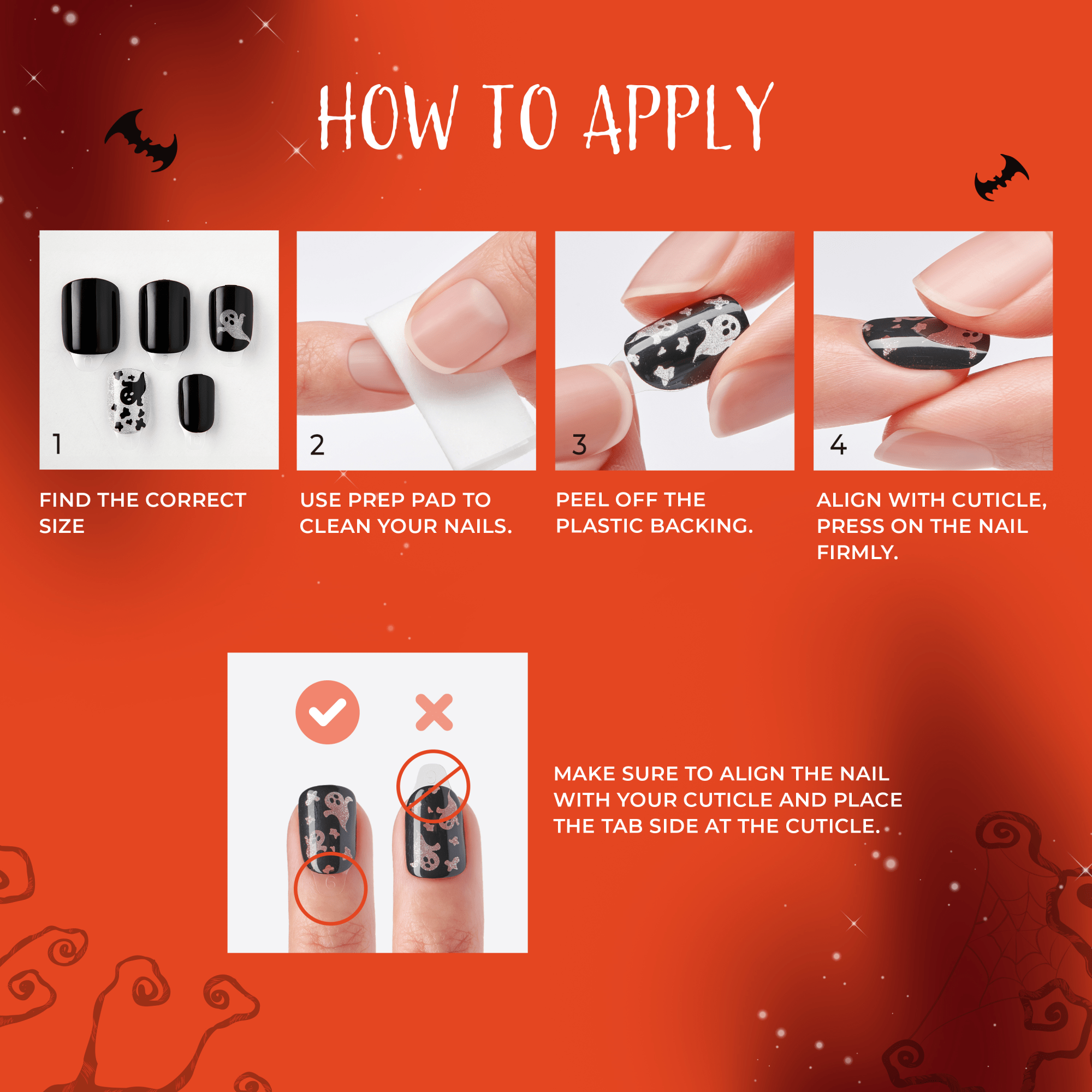 imPRESS Halloween Design Press On Nails - Drop-Dead Gorg